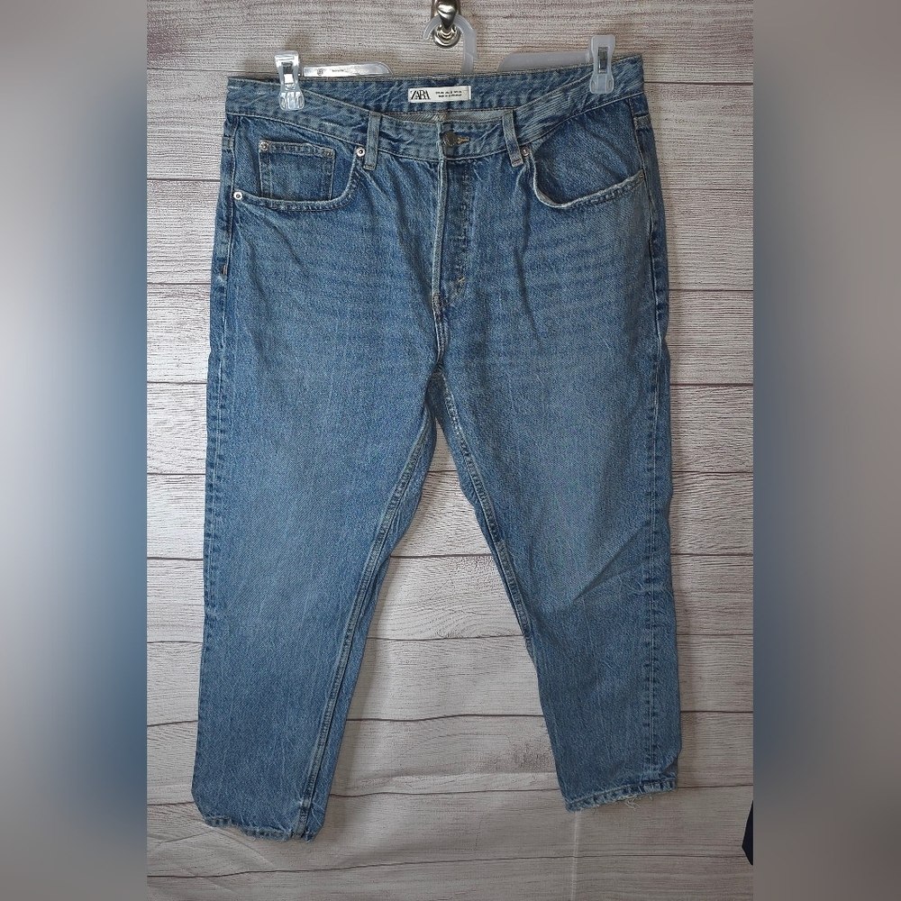 Zara Jeans with Button Fly Size 36